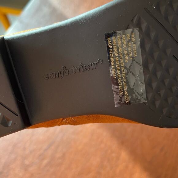 Comfortview Noel Booties Cognac 8M - Picture 5 of 13